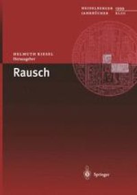 cover of the book Rausch