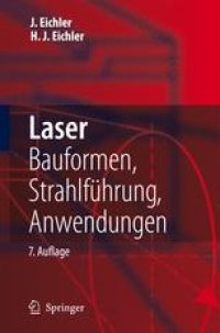 cover of the book Laser: Bauformen, Strahlführung, Anwendungen