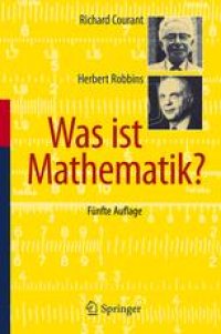 cover of the book Was ist Mathematik?