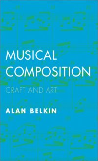 cover of the book Musical composition: craft and art