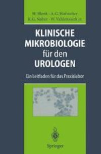 cover of the book Klinische Mikrobiologie für den Urologen: Ein Leitfaden für das Praxislabor