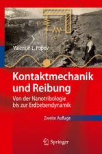 cover of the book Kontaktmechanik und Reibung: Von der Nanotribologie bis zur Erdbebendynamik