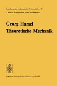 cover of the book Theoretische Mechanik: Eine einheitliche Einführung in die gesamte Mechanik