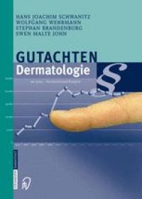 cover of the book Gutachten Dermatologie