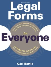 cover of the book Legal forms for everyone: leases, home sales, avoiding probate, living wills, trusts, divorce, copyrights, and much more