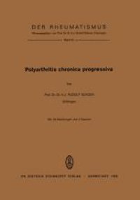 cover of the book Polyarthritis Chronica Progressiva