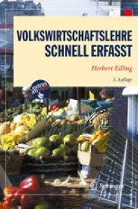 cover of the book Volkswirtschaftslehre: Schnell erfasst