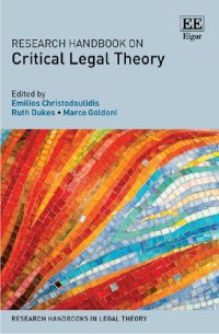 cover of the book Research Handbook on Critical Legal Theory