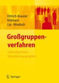 cover of the book Großgruppenverfahren: Lebendig lernen -Veränderung gestalten