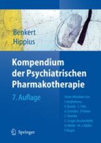 cover of the book Kompendium der Psychiatrischen Pharmakotherapie