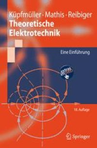 cover of the book Theoretische Elektrotechnik: Eine Einführung