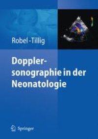 cover of the book Dopplersonographie in der Neonatologie