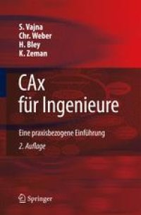 cover of the book CAx für Ingenieure: Eine praxisbezogene Einführung