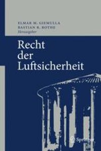 cover of the book Recht der Luftsicherheit