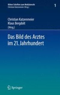 cover of the book Das Bild des Arztes im 21. Jahrhundert