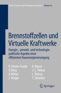 cover of the book Brennstoffzellen und Virtuelle Kraftwerke: Energie-, umwelt- und technologiepolitische Aspekte einer effizienten Hausenergieversorgung