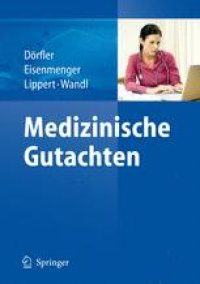 cover of the book Medizinische Gutachten