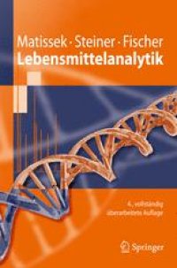 cover of the book Lebensmittelanalytik