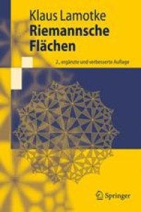 cover of the book Riemannsche Flächen