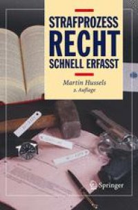 cover of the book Strafprozessrecht: Schnell erfasst