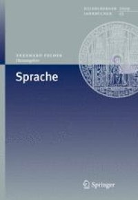 cover of the book Sprache