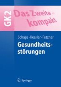 cover of the book Gesundheitsstörungen