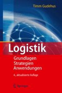 cover of the book Logistik: Grundlagen - Strategien - Anwendungen