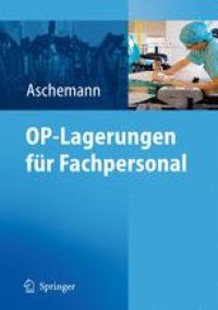 cover of the book OP-Lagerungen für Fachpersonal