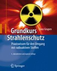 cover of the book Grundkurs Strahlenschutz: Praxiswissen für den Umgang mit radioaktiven Stoffen