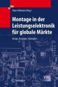 cover of the book Montage in der Leistungselektronik für globale Märkte: Design, Konzepte, Strategien