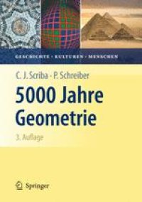 cover of the book 5000 Jahre Geometrie: Geschichte, Kulturen, Menschen