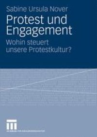 cover of the book Protest und Engagement: Wohin steuert unsere Protestkultur?