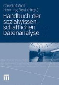 cover of the book Handbuch der sozialwissenschaftlichen Datenanalyse