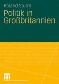 cover of the book Politik in Großbritannien