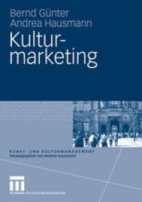 cover of the book Kulturmarketing