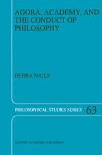 cover of the book Agora, Academy, and the Conduct of Philosophy