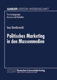 cover of the book Politisches Marketing in den Massenmedien