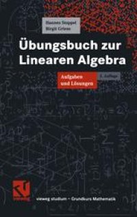 cover of the book Übungsbuch zur Linearen Algebra: Aufgaben und Lösungen