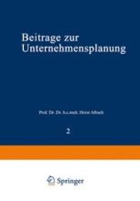 cover of the book Beiträge zur Unternehmensplanung