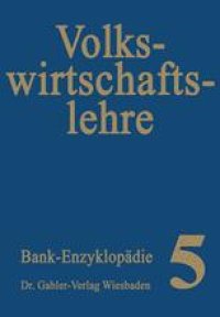 cover of the book Volkswirtschaftslehre