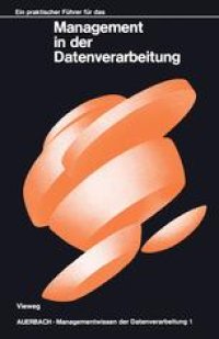 cover of the book Ein praktischer Führer für das Management in der Datenverarbeitung