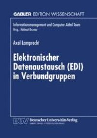 cover of the book Elektronischer Datenaustausch (EDI) in Verbundgruppen