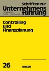 cover of the book Controlling und Finanzplanung