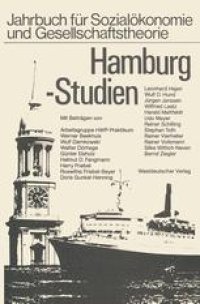 cover of the book Hamburg-Studien