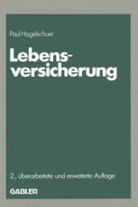 cover of the book Lebensversicherung