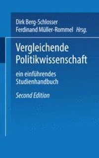 cover of the book Vergleichende Politikwissenschaft: Ein einführendes Studienhandbuch