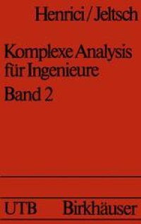 cover of the book Komplexe Analysis für Ingenieure: Band 2