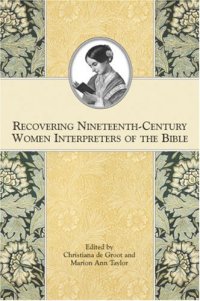 cover of the book Recovering Nineteenth-Century Women Interpreters of the Bible