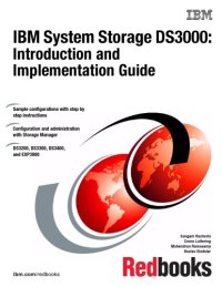 cover of the book IBM System Storage Ds3000: Introduction and Implementation Guide