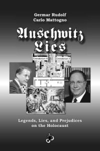 cover of the book Auschwitz-Lies. Legends, Lies, and Prejudices on the Holocaust